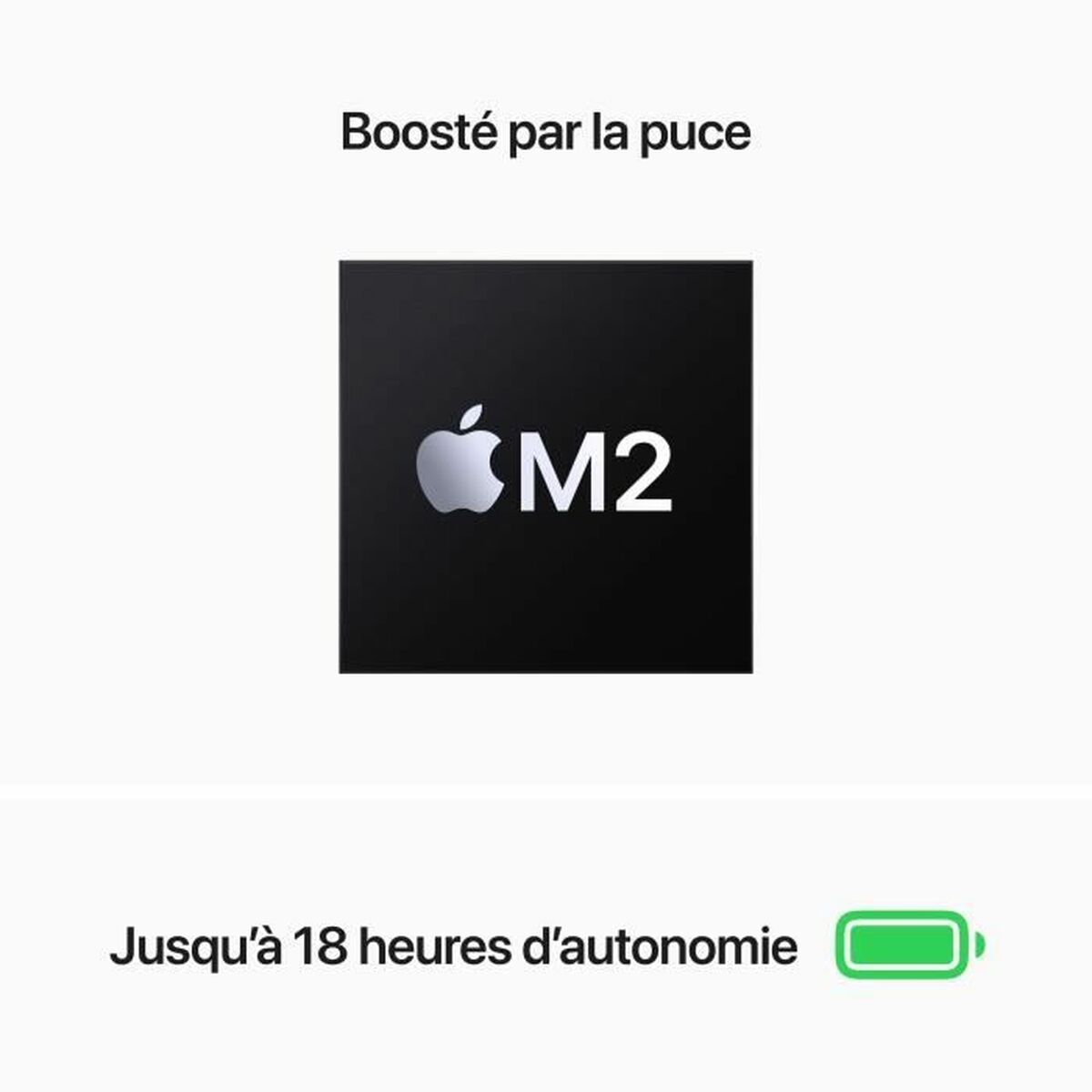 Ordinateur portable Apple MacBook Air 13,6" 8 Go RAM 512 Go Azerty Français AZERTY - Ideal Electro