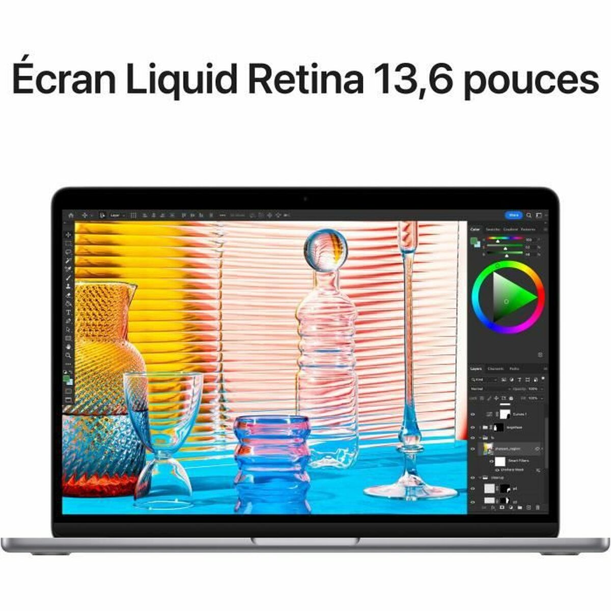 Ordinateur portable Apple MacBook Air 13,6" 8 Go RAM 512 Go Azerty Français AZERTY - Ideal Electro