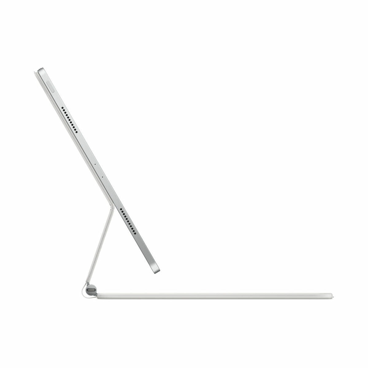 Clavier Apple ipad Pro 12.9 blanc Qwerty espagnol - Ideal Electro