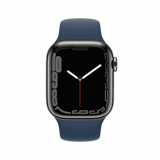 Montre connectée Apple Watch Séries 7 Bleu OLED LTE - Ideal Electro