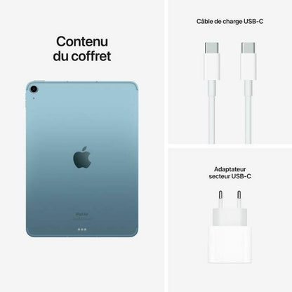 Tablette Apple iPad Air Bleu 8 Go RAM M1 64 Go - Ideal Electro