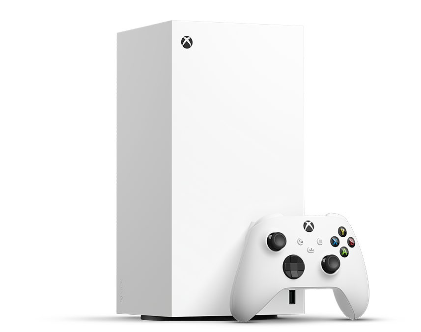 Xbox Series X 100 % numérique 1 To Robot White - ClicGame