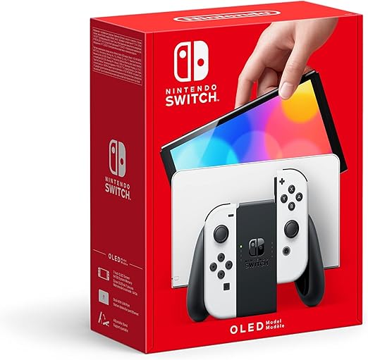 Nintendo Switch – Modèle OLED (blanc) - ClicGame