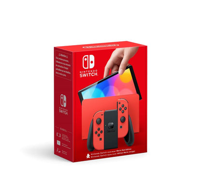 Nintendo Switch – Modèle OLED édition Mario (rouge) - ClicGame