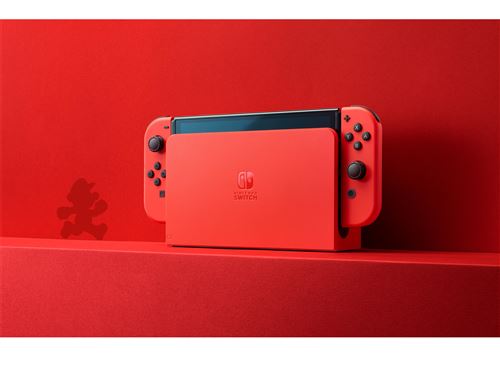 Nintendo Switch – Modèle OLED édition Mario (rouge) - ClicGame