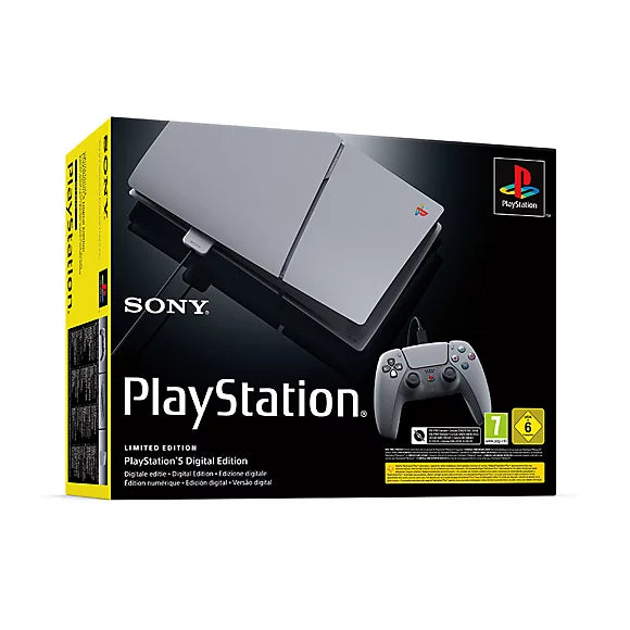 Console édition numérique PlayStation®5 - Édition limitée 30 anniversaire (modèle - slim) - ClicGame