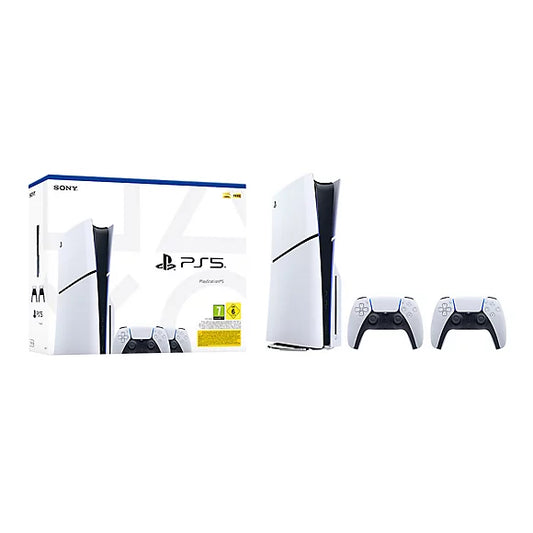 Pack de deux manettes sans fil DualSense™ pour Console PlayStation®5 (modèle - slim) - ClicGame