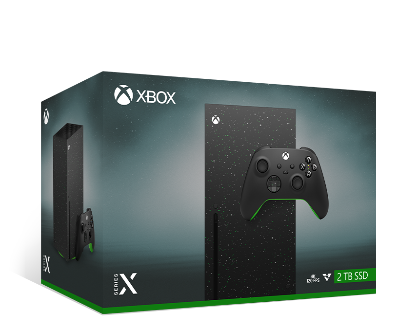 Xbox Series X Disque dur de 2 To Galaxy Black - ClicGame