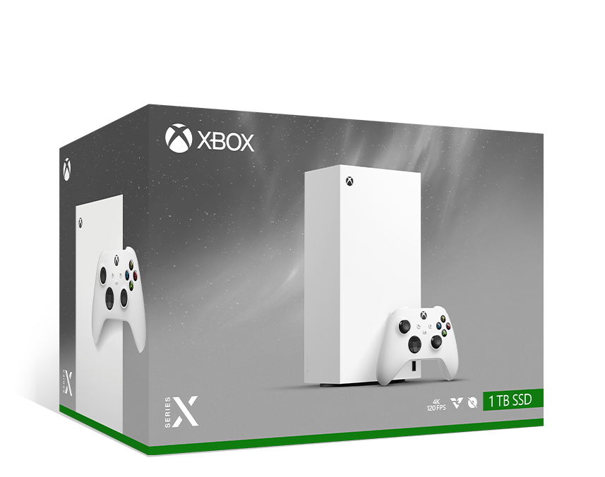 Xbox Series X 100 % numérique 1 To Robot White - ClicGame