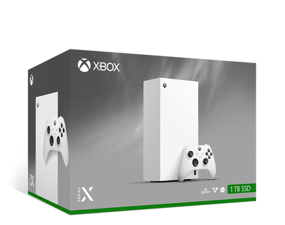 Xbox Series X 100 % numérique 1 To Robot White - ClicGame
